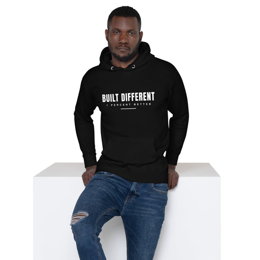 Hoodie - Built Different - Unisex